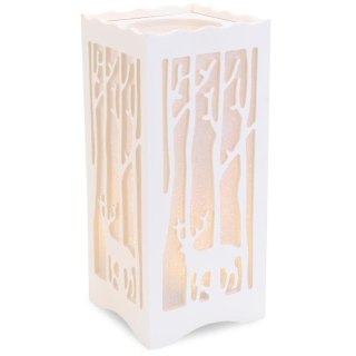 Lampion świetlny 1LED na baterie w kolorze białym