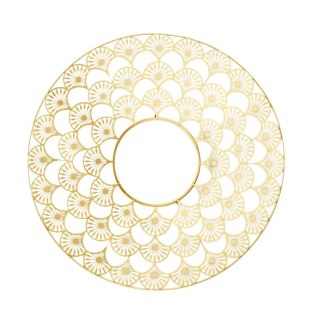 Lustro Mandala 70cm złota ( Rozmiar: uniwersalny )