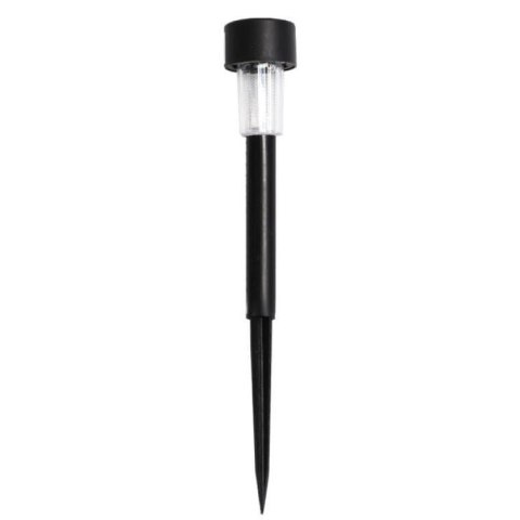Słoneczny Słupek Oświetleniowy z Czujnikiem Zmierzchu - Biała Dioda LED, 31 cm