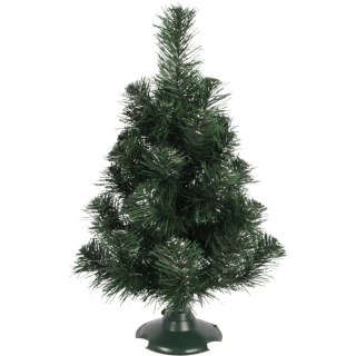 Choinka Sztuczna ZIELONO-SREBRNA 45 CM, Polskiego Producenta GOLIAT, Gotowa do Rozłożenia