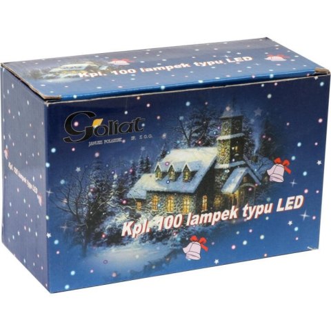 KURTYNA SOPLE 100 LED NIEBIESKA, LUMENSKO, ZEWNĘTRZNA IP44, 4.8M, ŁĄCZONA