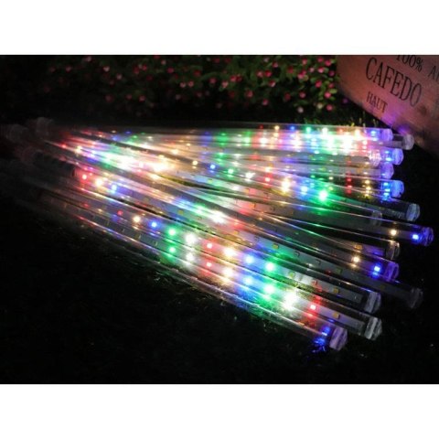 METEORY ŚWIETLNE SOPLE LUMINOVA, 10X60CM, LED, MULTIKOLOR, OGRODOWE, 5M