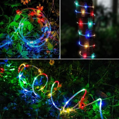 WĄŻ ŚWIETLNY 10M LED LUMINA, 8 FUNKCJI, ZEWNĘTRZNY, OGRODOWY, ŚWIĄTECZNY