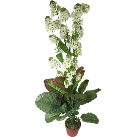 KWIAT W DONICZCE GIARDINO, 130 CM, BIAŁY, DO SALONU, OZDOBNY, WYSOKI