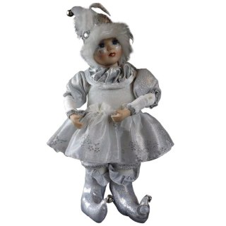 FIGURKA POZYTYWKA BELLISSIMA, PIERROT DZIEWCZYNKA, 45X25 CM, PREZENT, DEKOR