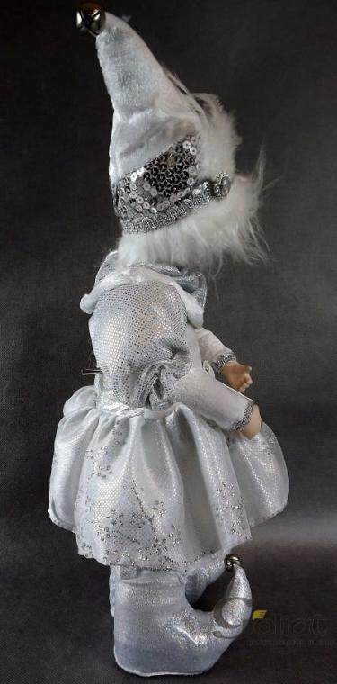 FIGURKA POZYTYWKA BELLISSIMA, PIERROT DZIEWCZYNKA, 45X25 CM, PREZENT, DEKOR
