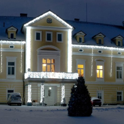 Lampki choinkowe 100 led zewnętrzne multikolor