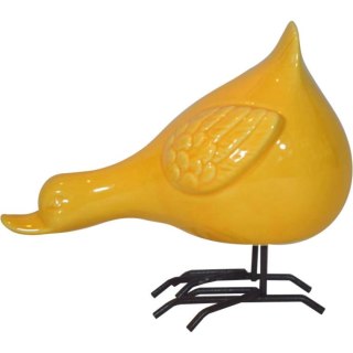 Ozdobna żółta kaczka 12 cm