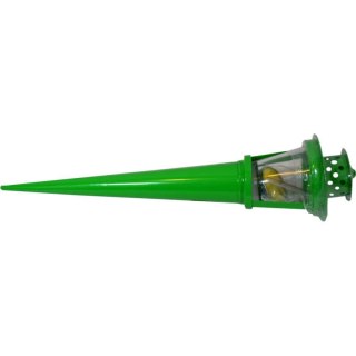 Pochodnia zapachowa Citronella do użytku na zewnątrz, zielona, metalowa