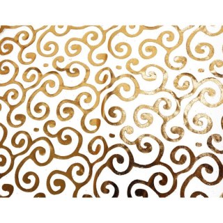 Obrus z organzy, złoty, 200x150 cm, LST3053
