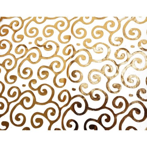 Obrus z organzy, złoty, 200x150 cm, LST3053