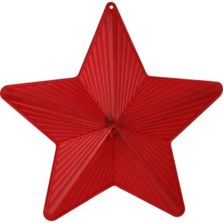 GWIAZDA ŚWIETLNA LED STJERNE, 49CM, CZERWONA, PŁYNĄCE ŚWIATŁO, ŚWIĘTA