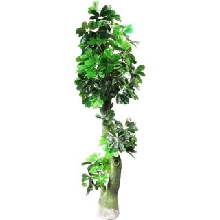 SZTUCZNE DRZEWKO VERDEZZA 140 CM, ZIELONE, JAK ŻYWE, DO SALONU, BIURA