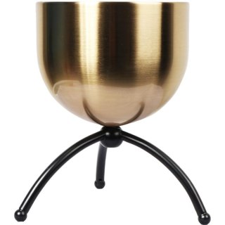 Złota Osłonka Metalowa na Trzech Nóżkach 20cm
