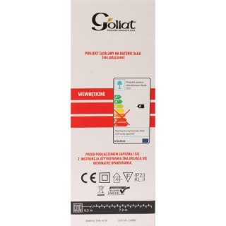Lampki choinkowe 80 LED na baterie z TIMEREM zimny biały