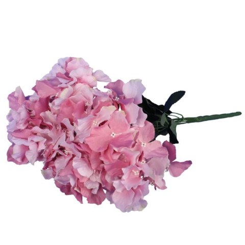 Bukiet Różowych Hortensji - 5 Sztuk, Wysokość 45 cm