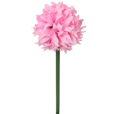 Sztuczny Kwiat Czosnek w Kolorze Jasnego Różu o Wysokości 78 cm