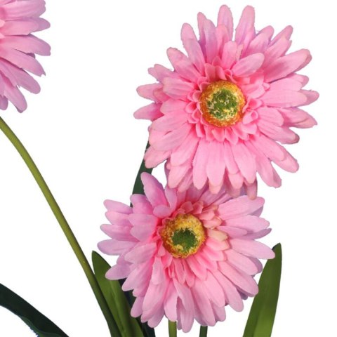 Sztuczny Kwiat Gerbera Różowy 55cm - Wysokiej Jakości Dekoracja