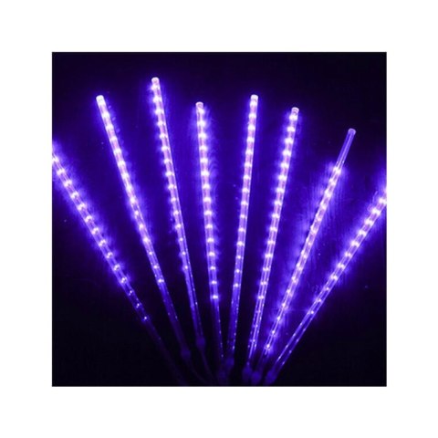 LAMPKI LED SOPLE METEORY LUCENTEZZA, FIOLETOWE, 288 LED, 3M, WEWNĘTRZNE