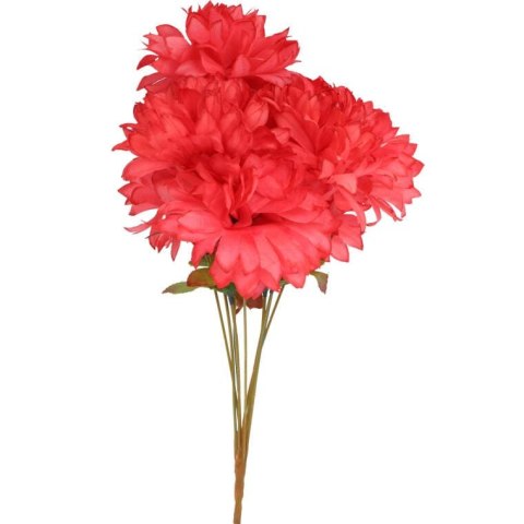 Sztuczny Bukiet Różowych Chryzantem - Dekoracja Cmentarna 43cm