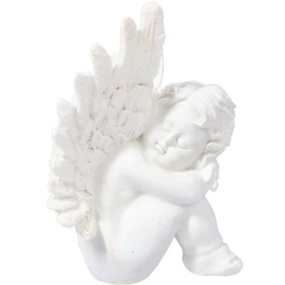 ANIOŁ BIAŁY ZE SKRZYDŁAMI 15 cm