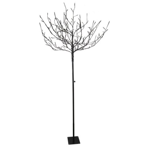 DRZEWKO DEKORACYJNE LUMENIA, 180CM, 180 LED, CIEPŁA BIEL, ŚWIĘTA, CZARNE