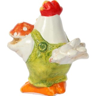 KURA CERAMICZNA FIGURKA WIELKANOCNA 11 CM