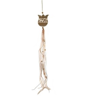 KWIAT DREWNIANY ZAWIESZKA 60CM