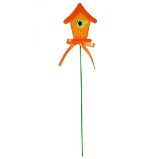 Karmnik na ptaki o wysokości 28 cm w kolorze pomarańczowym