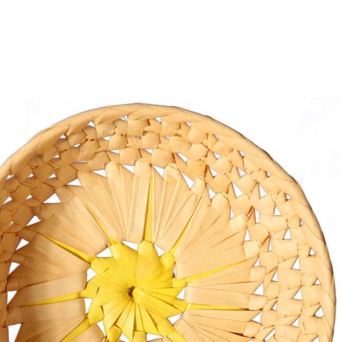 Koszyczek na pieczywo okrągły 14cm żółty