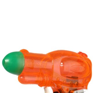 Mała psikawka pistolet 10x8cm pomarańczowy