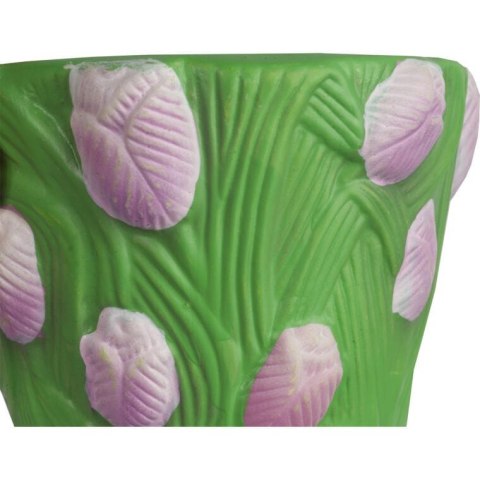 OSŁONKA CERAMICZNA Z TULIPANAMI 10CM