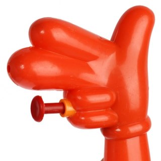 PISTOLET NA WODĘ PSIKAWKA 10 cm RĄCZKA POMARAŃCZOWA