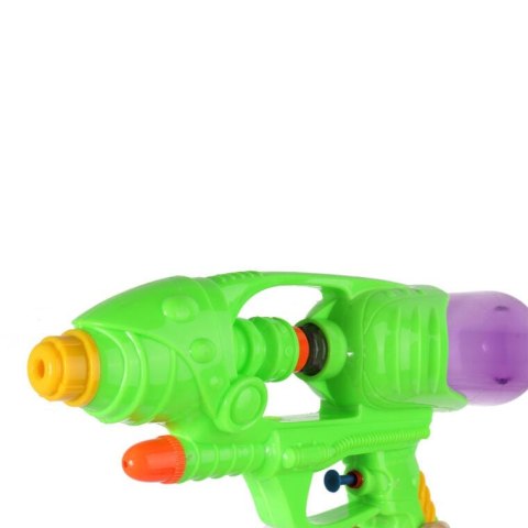 Pistolet na Wodę Śmigus-Dyngus 30cm Zielono-Fioletowy z Odwróconym Pojemnikiem