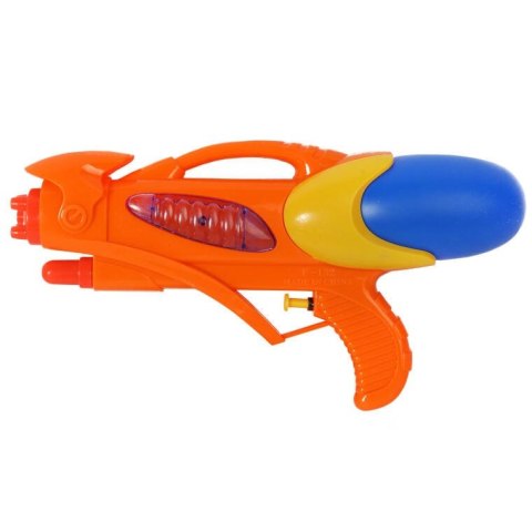 Pomarańczowy Pistolet na Wodę 30 cm z Innowacyjnym Systemem Ciśnieniowym