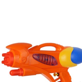 Pomarańczowy Pistolet na Wodę 30 cm z Innowacyjnym Systemem Ciśnieniowym