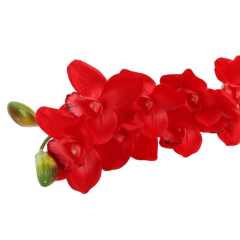 Storczyk Orchidea Czerwona Premium - Dekoracja Naturalnej Wielkości