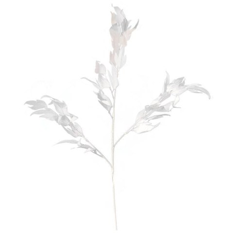 Biały Sztuczny Liść Dekoracyjny 95 cm - Realistyczny i Elegancki