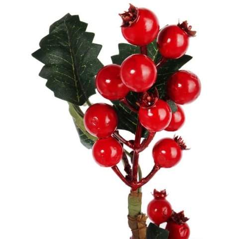 GIRLANDA Z JARZĘBINĄ OZDOBA ŚWIĄTECZNA BOŻONARODZENIOWA 155 CM