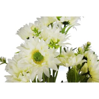 MARGARETKI GAŁAZKA WIELOKWIATOWA 70 CM KOLOR BIAŁY