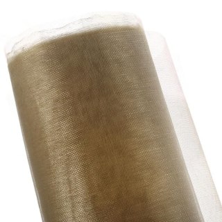 Beżowa Organza do Dekoracji i Kompozycji Florystycznych - 12 cm x 9 m