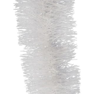 Biały Łańcuch Choinkowy z Folii Metalizowanej fi 15 cm x 3 m - Produkt Polski GOLIAT