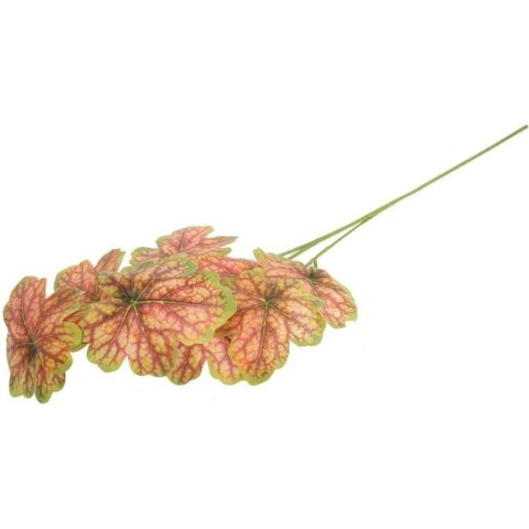 CALADIUM GAŁĄZKA LIŚCI OZDOBNYCH 82 CM KOLOR CZERWONY