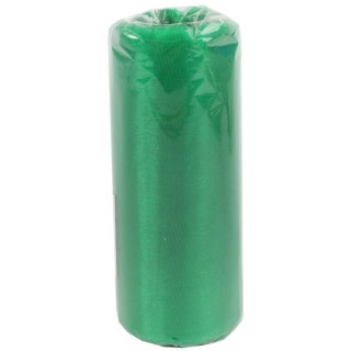 Ciemnozielona Organza na Dekoracje i Kompozycje Florystyczne - 12 cm x 9 m