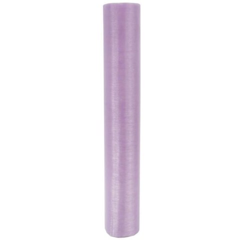 Fioletowa Organza Dekoracyjna 36 cm na Szpuli do Dekoracji i Kompozycji Florystycznych