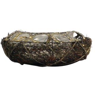 PODKŁAD FLORYSTYCZNY OSŁONKA Z FASZYNY RATTANOWEJ 30 CM
