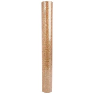 Złota Organza Brokatowa 50cm x 10m na Dekoracje i Kompozycje Kwiatowe