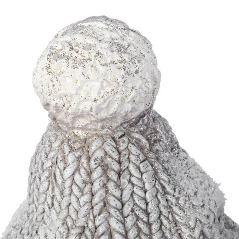 FIGURKA PTASZEK ZIMOWY BELLISIMA, ŚWIĄTECZNA OZDOBA, BROKAT, CZAPKA, 57CM