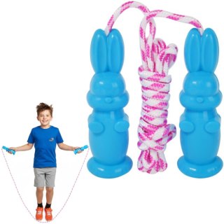 SKAKANKA Z NIEBIESKIMI ZAJĄCZKAMI 216 CM