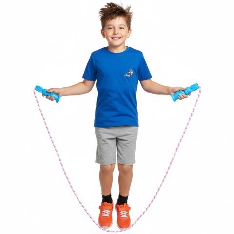 SKAKANKA Z NIEBIESKIMI ZAJĄCZKAMI 216 CM